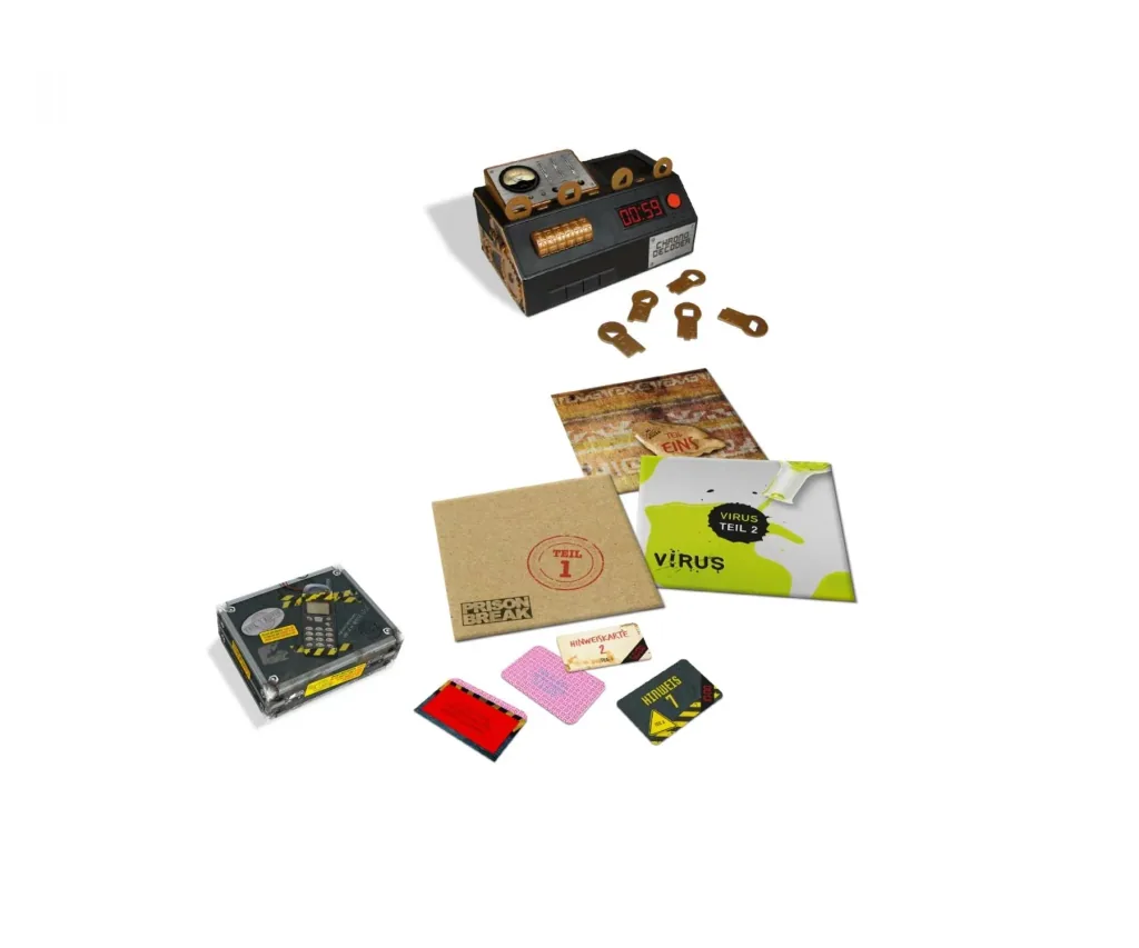 Gesellschaftsspiel "Escape Room" - Das Spiel