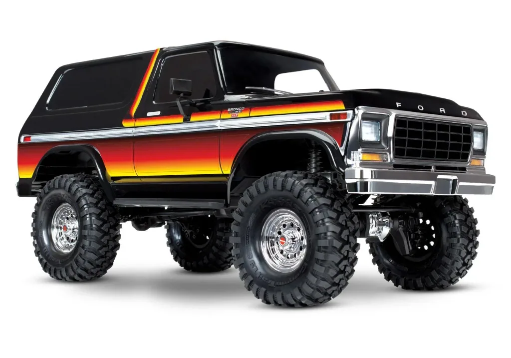 TRX-4 1979er Ford Bronco rot (312mm Radstand kurz) 2.4GHz (Link-fähig) ohne Akku, ohne Lader