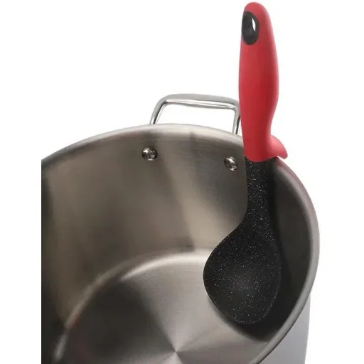 7-teiliges Küchenzubehör-Set - multicolor - Servierlöffel, Spatel, Spaghetti-Löffel, Schöpfkelle, Spachtel, Schaumlöffel