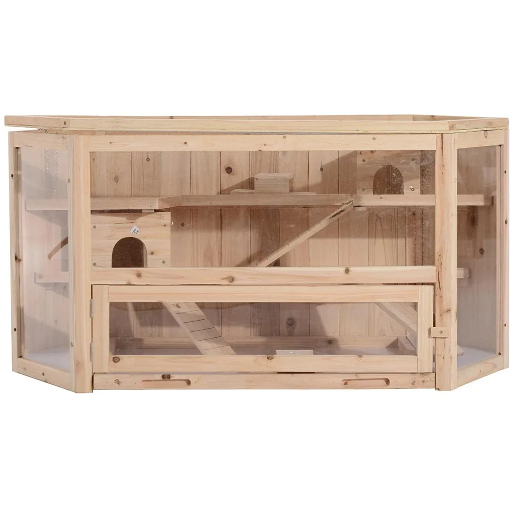 Hamsterkäfig Nagerkäfig Mäusekäfig Tannenholz Natur