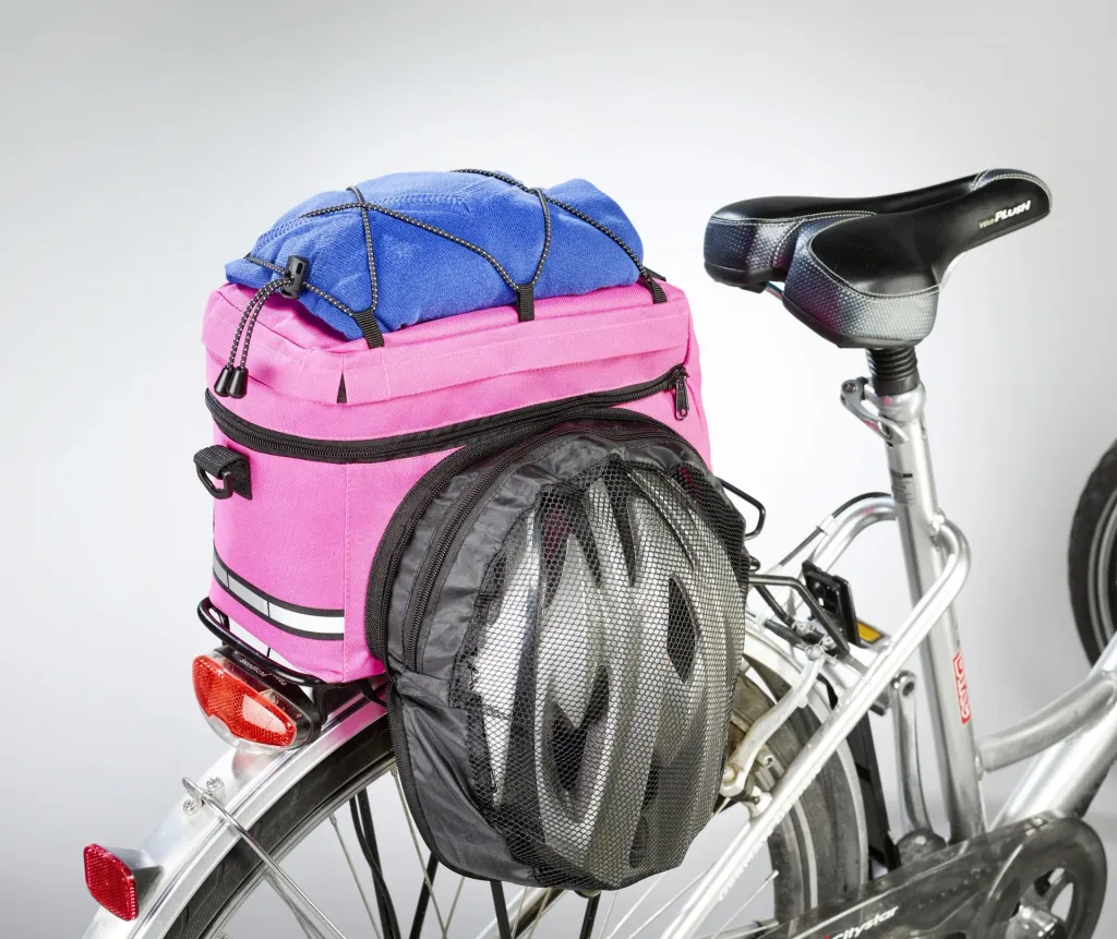 Fahrrad Gepäckträgertasche - multifunktionell, Pink