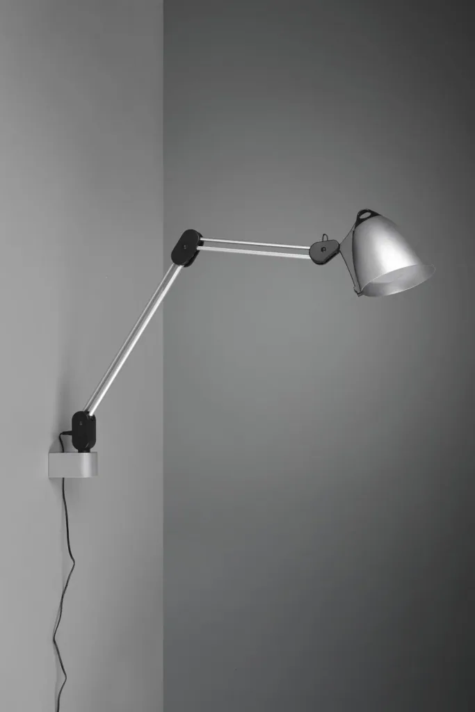 LED-Klemm-/Tisch-/Wandleuchte NADAL, 6,8W, 3000-5000K, 640 lm, Touch-Dimmer, Farbe titanfarbig/schwarz