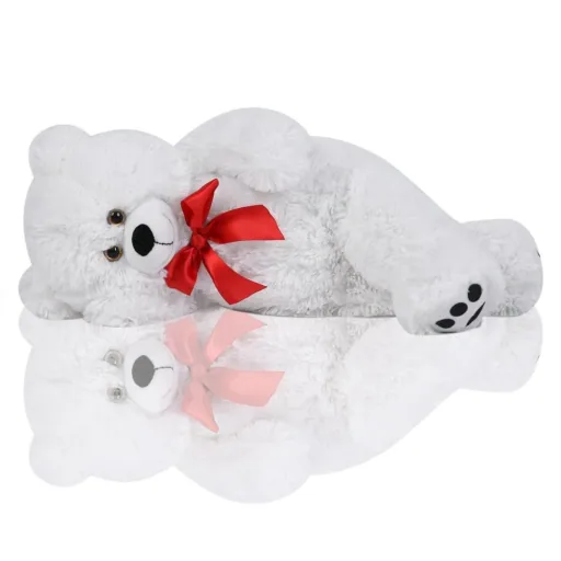 Teddybär L Weiß 50cm
