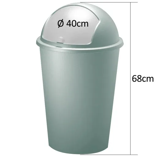 Abfalleimer mint Kunststoff 50L