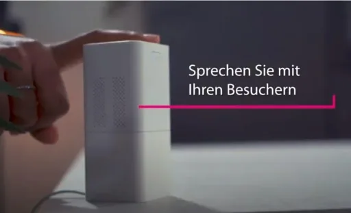 Funk-Türsprechanlage mit Klingelton