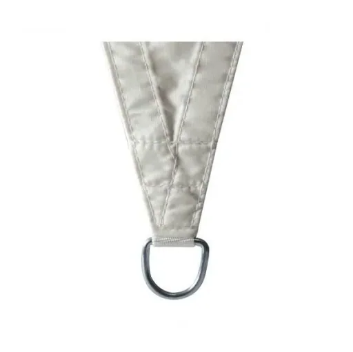 Garten-Sonnensegel Dreieck 5 X 5 X 5 m Farbe: Creme