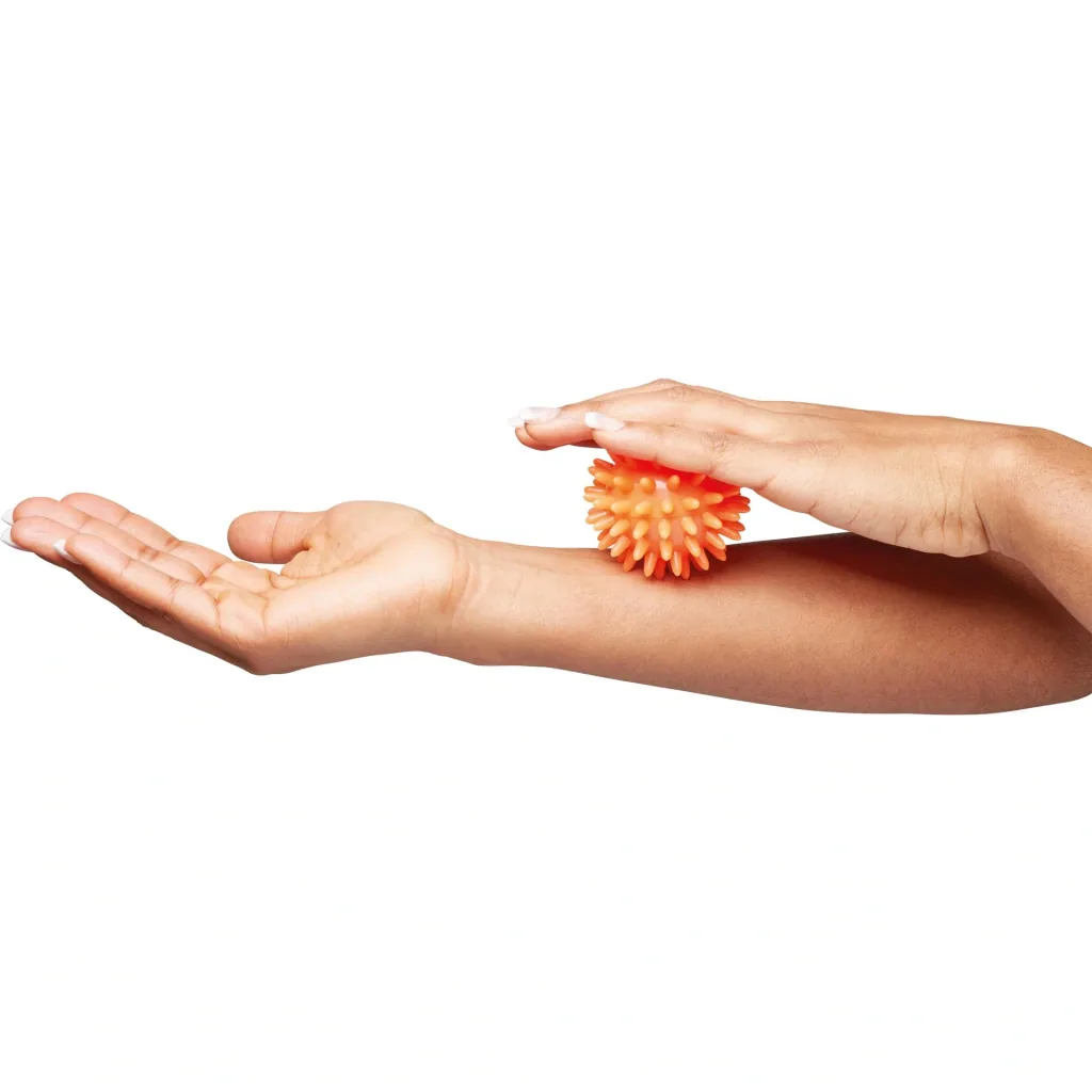 Massageball Mit Noppen 6 cm Orange