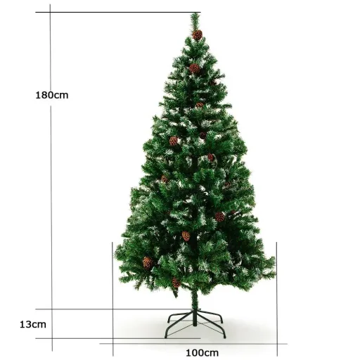 Kirschbaum 180cm mit Schnee