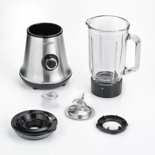 Mixer - 1 Liter - 500 Watt - Geeignet für Eis - Smoothies, Saucen, Suppe
