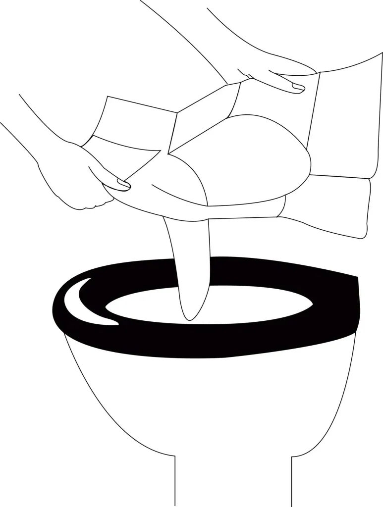 Toilettenbrillenabdeckung 10 Stück, Einweg, 5er-Pack