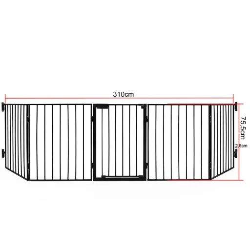 Kaminschutzgitter für Tierschutz - 310 cm