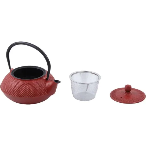 Teekanne Gusseisen Rot 0.75L