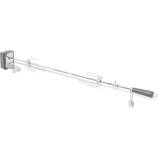 BBQ-Rotisserie mit Motor Stahl 1000 mm