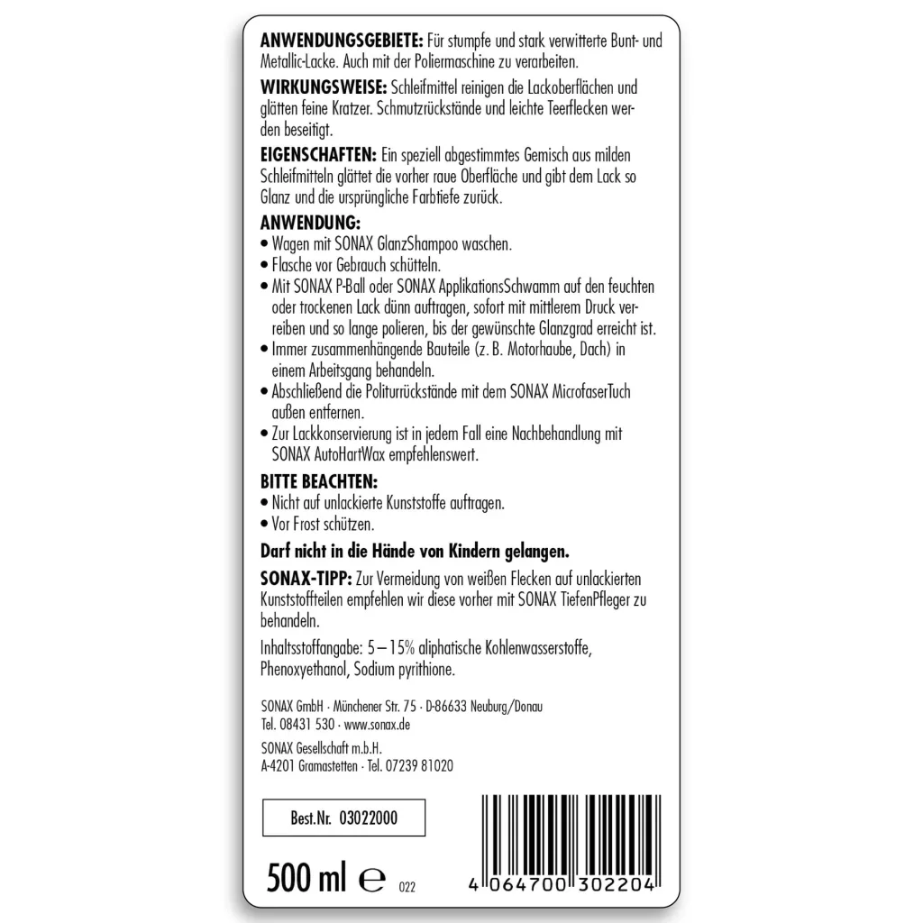 Lackreiniger 500 ml