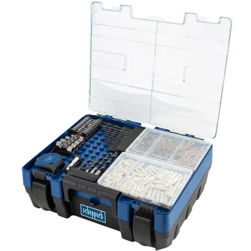 Akku-Bohrschrauber-Set 20V - Inkl. 2x 2Ah Akku, Ladegerät, Koffer, 206er Akkupack, Schraubendreher-Set