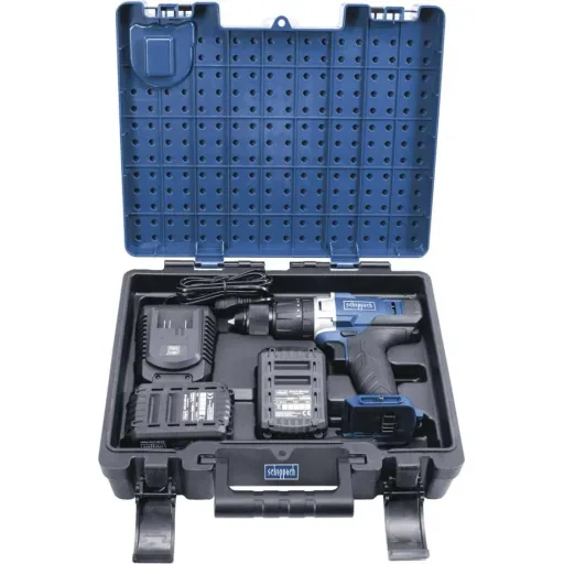 Akku-Bohrschrauber-Set 20V - Inkl. 2x 2Ah Akku, Ladegerät, Koffer, 206er Akkupack, Schraubendreher-Set