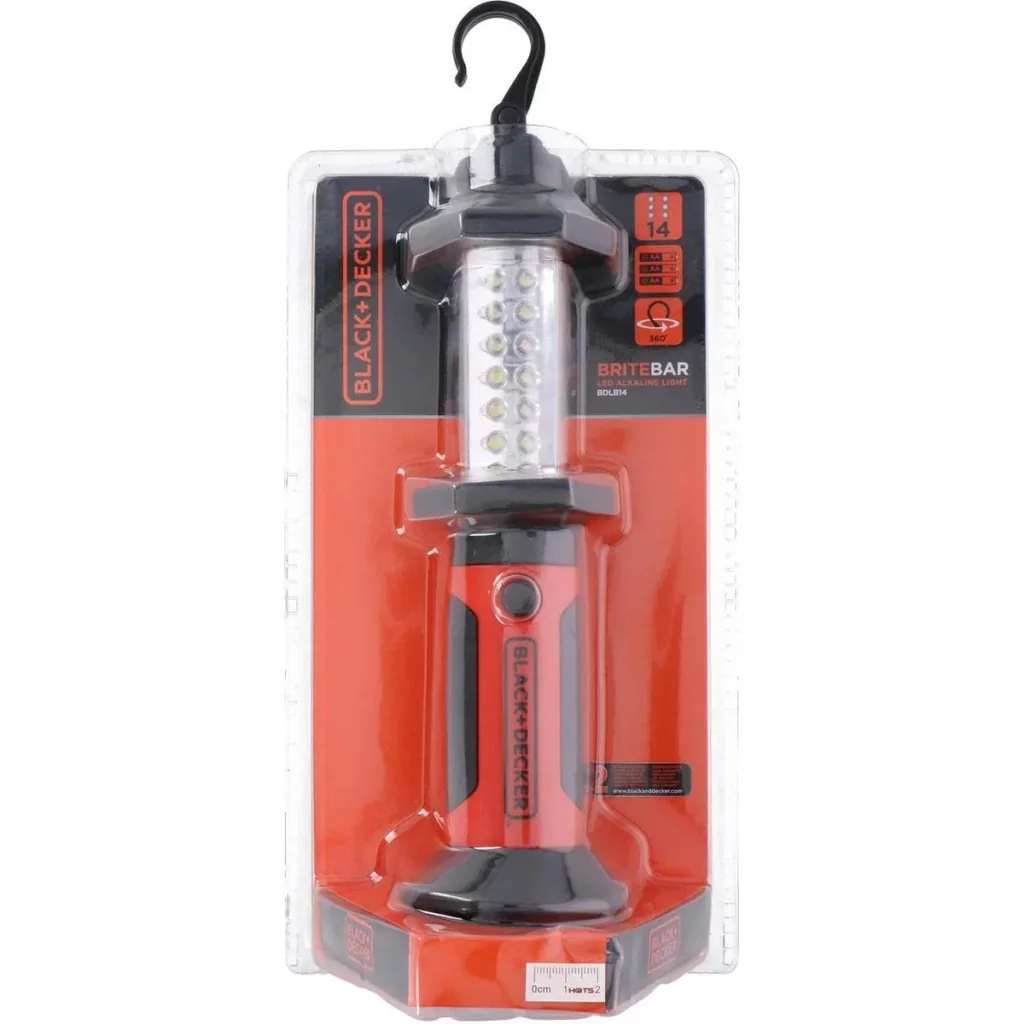 BDLB14 Building light - Taschenlampe - 14 ultrahelle LEDs - bruchsicheres Polycarbonat
