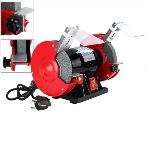 Schleifmaschine mit 2 Schleifscheiben 120W - DBSM004