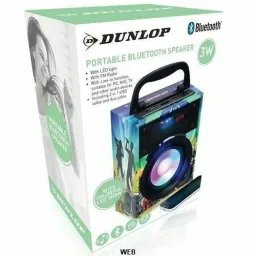 Bluetooth-Lautsprecher - Lautsprecher BT led Dunlop - tragbar