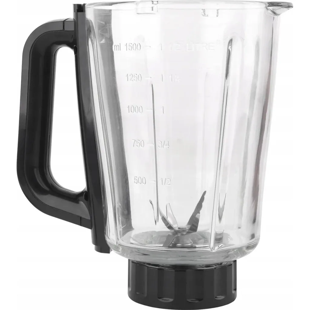 Leistungsstarker Mixer rot - 600W - 5 Geschwindigkeiten - 1,5L