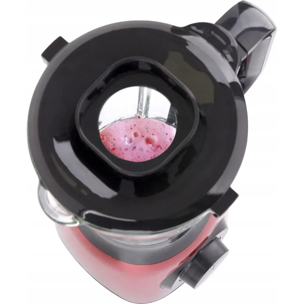 Leistungsstarker Mixer rot - 600W - 5 Geschwindigkeiten - 1,5L