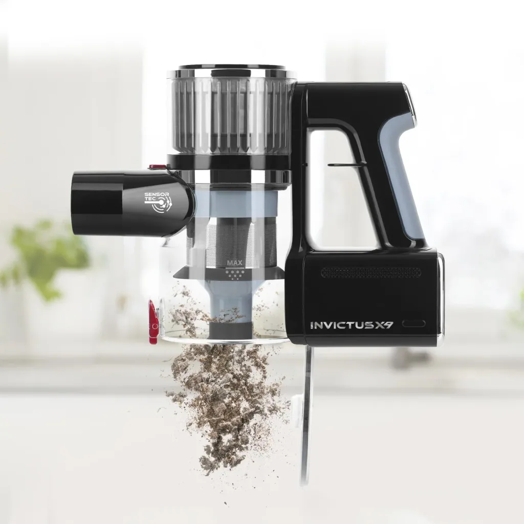 Akku-Zyklon Hand/Bodensauger "Invictus X9 Facelift", 14-teilig, 450 Watt