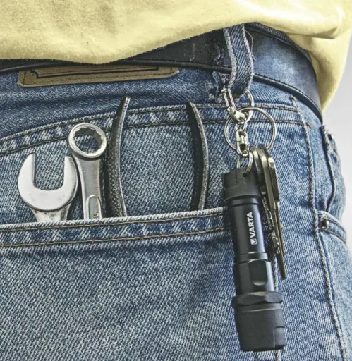 LED Schlüsselleuchte - Key Chain Light Indestructible, spritzwassergeschützt
