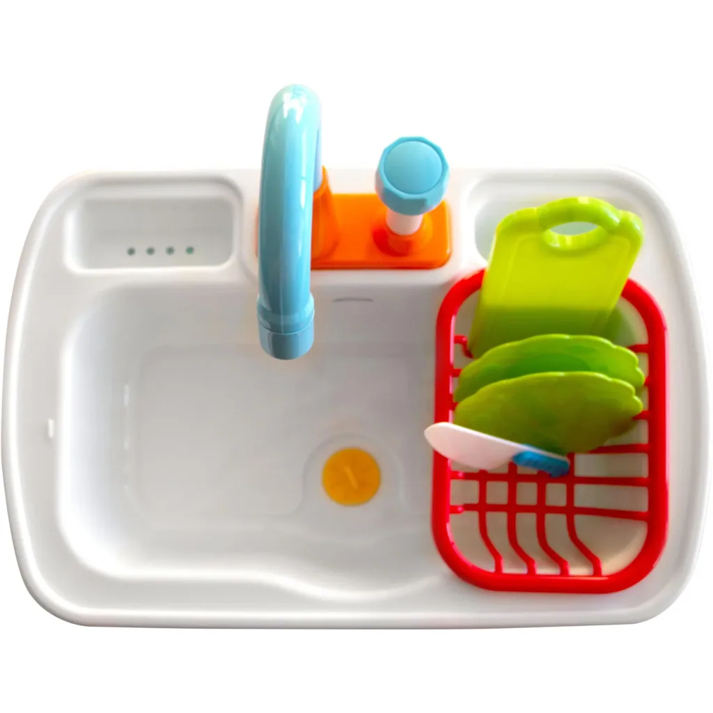 Spielküchen Spüle mit Zubehör