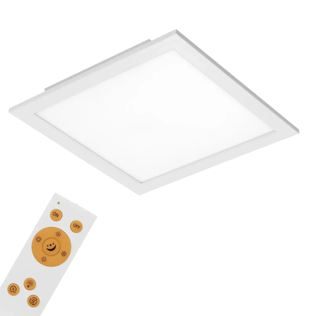 Ultraflaches LED Panel, viereckig, 29,5 cm, CCT, 18 Watt, weiß