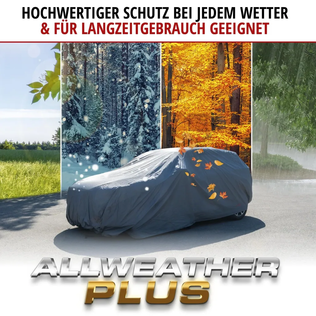 All Weather Plus SUV - Größe - M - 460x175x145 cm - PVC beschichtet - grau