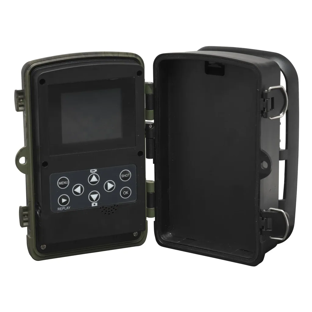 Wild- und Überwachungskamera mit 8 MP CMOS-Sensor, Bewegungssensor und Infrarotausleuchtung
