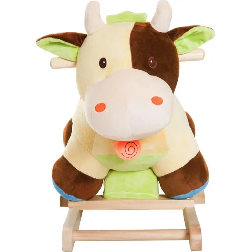 Schaukelpferd Kinder Schaukel Kuh Schaukeltier