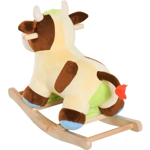Schaukelpferd Kinder Schaukel Kuh Schaukeltier