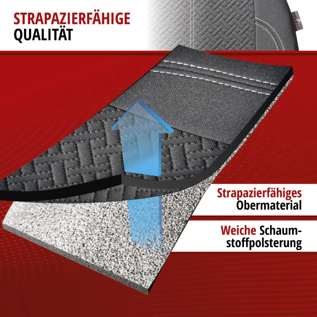 Auto Sitzbezug "TRATTO" - Komplett-Set