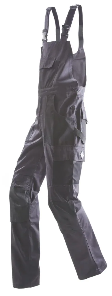 Arbeits Latzhose, Farbe dunkelgrau, Gr. 48