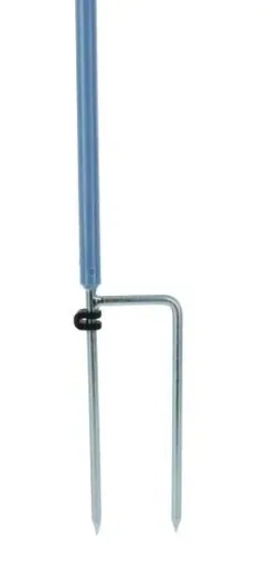 Wolfsnetz TitanNet Premium Vario, 50 m, +/- weiß/blau, 108 cm, Doppelspitze
