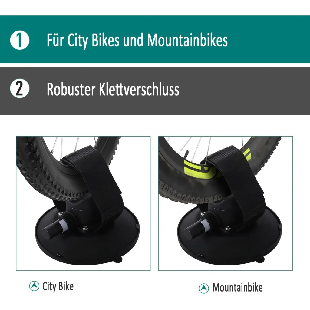 Fahrrradträger Dachträger Fahrradhalter mit Schnellspanner 2 x Fahrrad Alu Schwarz L82 x B15 x H13 cm