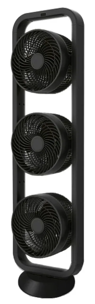 Standventilator Vind 3 schwarz
