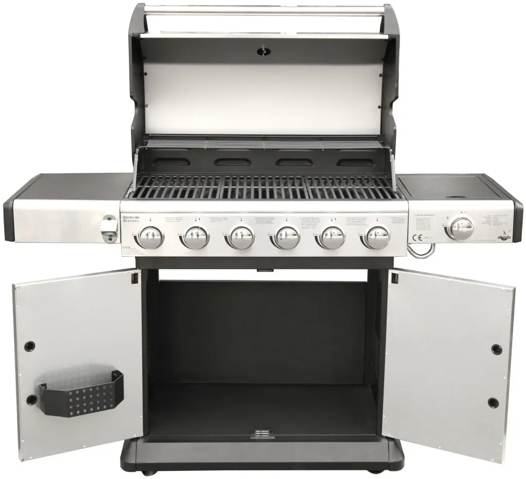 Gasgrill "Deluxe" 6+1 Brenner, 21,1 kW Gesamtbrennerleistung