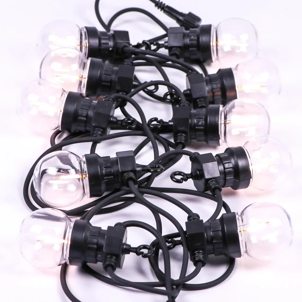 VT-71510 LED Prikkabel 5 Meter mit Stecker, 10x 0,6 W LED-Leuchten