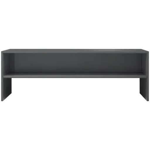 TV-Schrank 120x40x40 cm Spanplatte hochglänzend grau