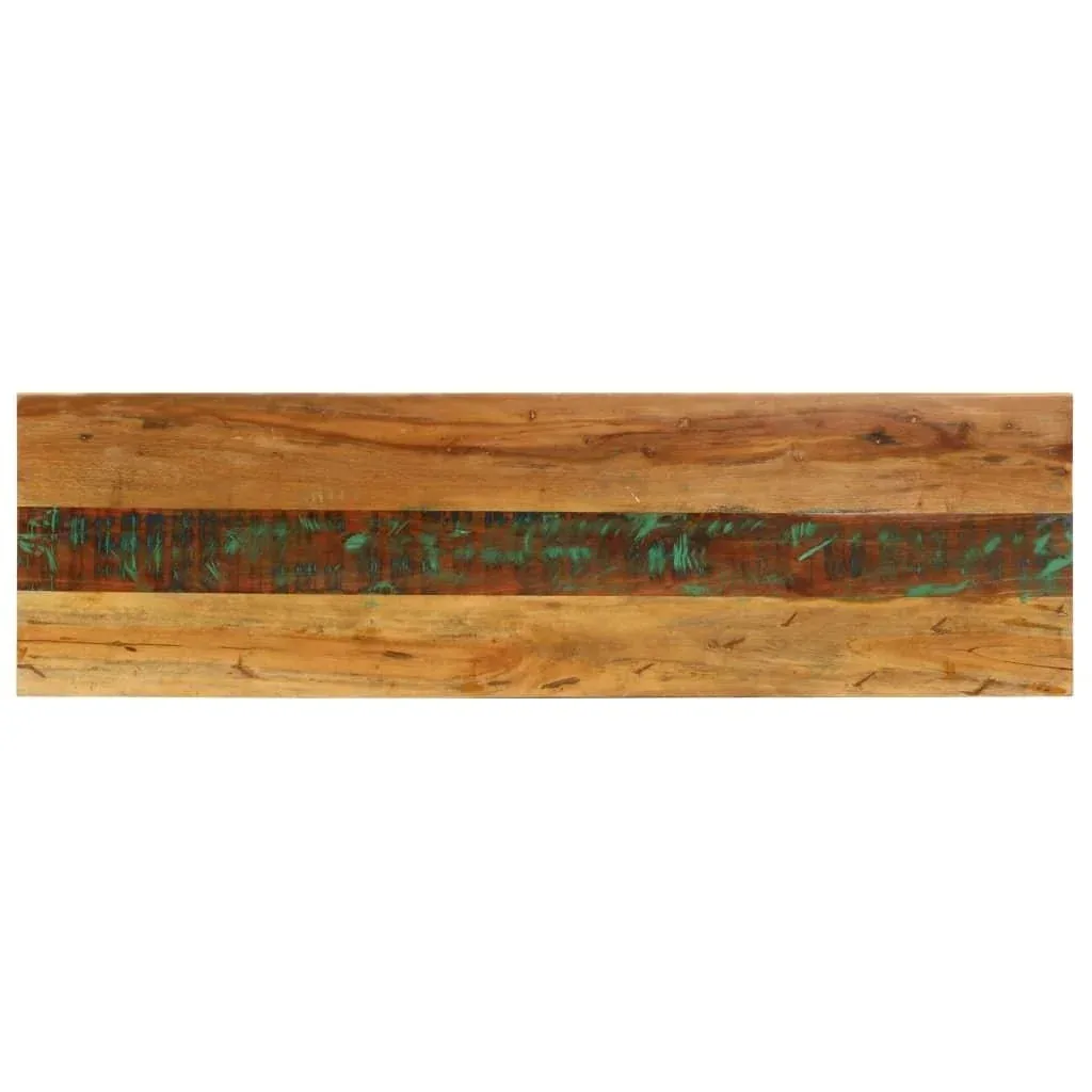 Wandtisch 120x35x76 cm aus massivem recyceltem Holz