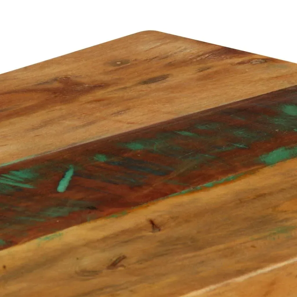 Wandtisch 120x35x76 cm aus massivem recyceltem Holz