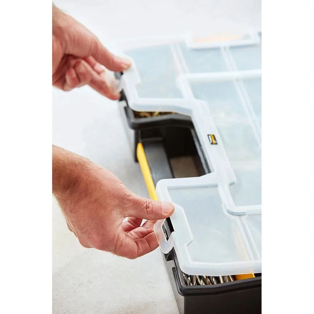 SortMaster Organizer Combipack 2 Stück - abschließbar - stapelbar - 33x43x9 cm