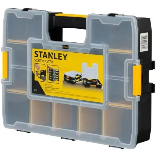 SortMaster Organizer Combipack 2 Stück - abschließbar - stapelbar - 33x43x9 cm