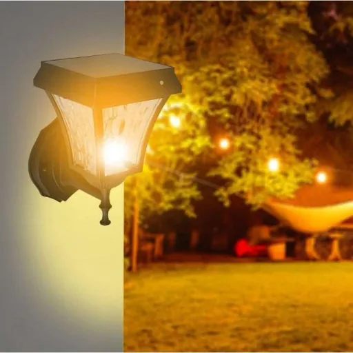 VT-982 Valencia Solar-Wandleuchte Solar-LED-Lampe - 3 Lichtfarben