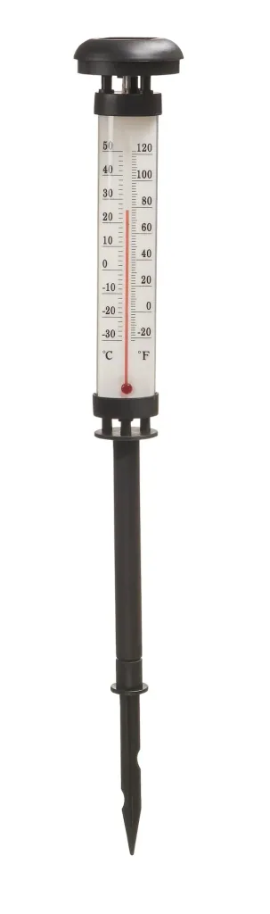 Solar-Garten-Thermometer