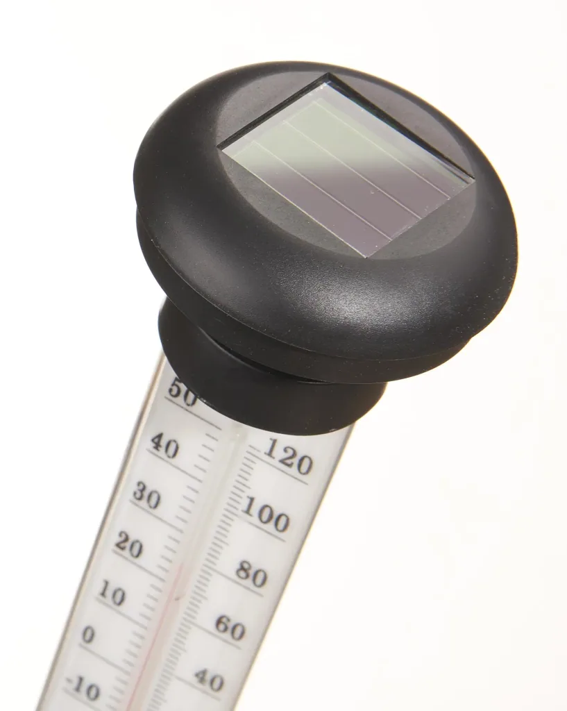 Solar-Garten-Thermometer