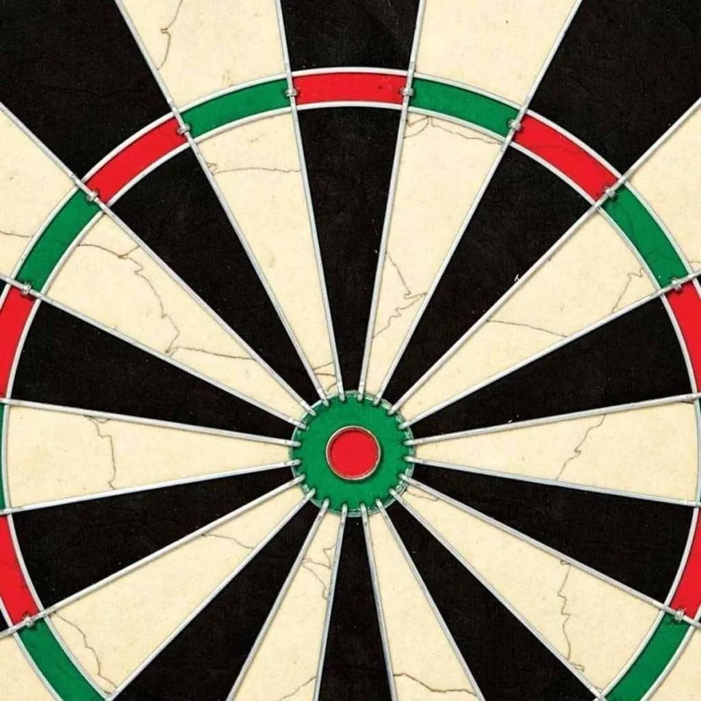 Masterdarts Dartboard Starter Set - inklusive Darts und Anzeigetafel - 5,8 x 45,8 x 37cm