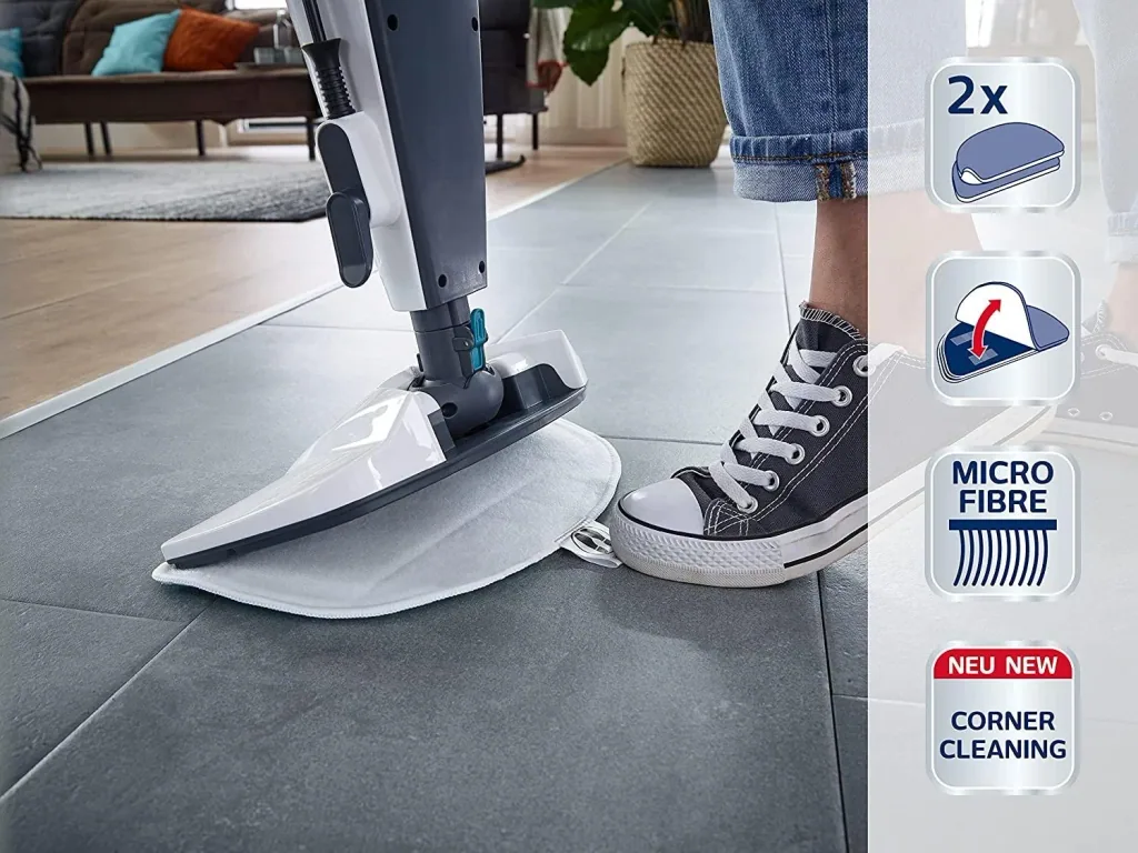 Ersatzpad Dampfreiniger "Clean Tenso Power", 2er Set